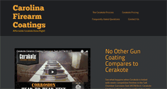 Desktop Screenshot of carolinafirearmcoatings.com